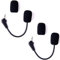 TNE Confezione da 2 microfoni di ricambio per cuffie Corsair HS50 HS60 HS70 PS4 Xbox One Nintendo Switch computer PC Mac Gaming