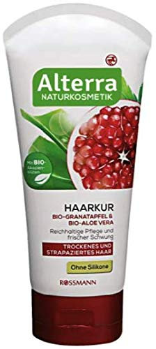 Haarkur Bio-Granatapfel & Bio-Aloe Vera - Alterra Naturkosmetik - Für trockenes und strapaziertes Haar - 150 ml