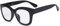 Eyekepper Übergroß Lesebrille - Retro Lesehilfe für Frauen - Schwarz +2.50