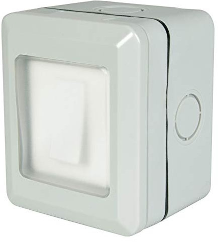 Mercury | Weatherproof Outdoor 2 Way Single Switch