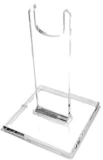 Gewehrständer, transparent, eine für jede Seite, wählen Sie aus mehreren Größen (15.2 cm)