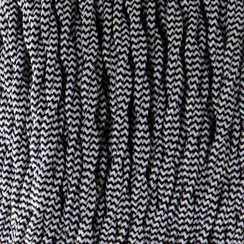 5 Meter Vintage 2 Core Twisted Electric Cable Fabric Covered Wire Italian Braided 0.75 mm Electrical Cable Flexible Wire for Lighting Other Appliances