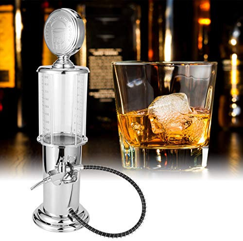 Cyrank Glassware,Bar Butler Liquor Beer Wine Soda rink Beverage Pump,Wine Liquor Dispenser Drink Beverage Pourer Machine for Home Bar Party