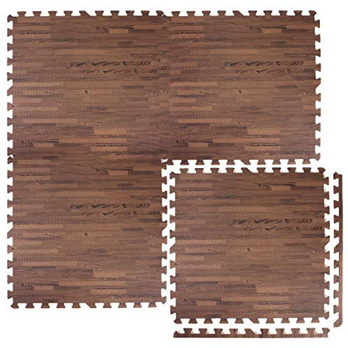 Lions Gym Flooring Mats - Interlocking Eva Foam Mat, Non Slip Rubber Cushion Exercise Puzzle Mats, Home Workout Garage Floor Tiles Indoor Outdoor Fitness