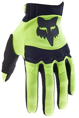 Fox Racing Dirtpaw Glove - Gepolsterte Knöchel, Flex-Komfort, Verstellbarer Verschluss, Strapazierfähige Materialien, High Performance für MX & Offroad, Farbe: Fluorescent Yellow, Größe: XL
