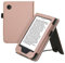 kwmobile Flip Hülle kompatibel mit Kobo Clara 2E / Tolino Shine 4 - Handschlaufe - Cover Rosegold