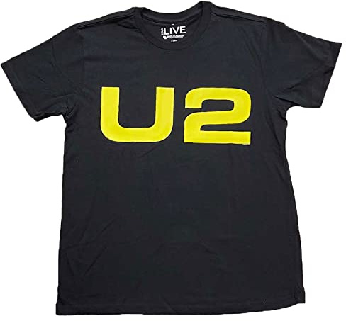 U2 Men's Logo 2018 T-Shirt Black M