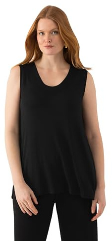 Ulla Popken Damen Slinkytop T-Shirt