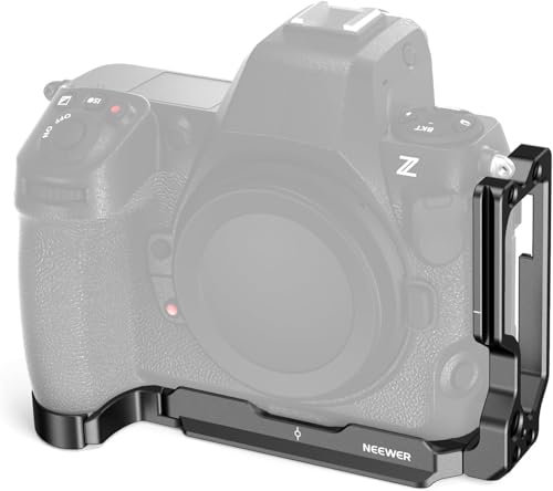 NEEWER Z8 L Plate Compatible with Nikon Z 8 Camera, Aluminum Extendable Side Plate & Anti Twist Baseplate Arca Type Quick Switch L Bracket, Compatible with DJI RS 2 RSC 2 RS 3 Pro Gimbals, CA041L