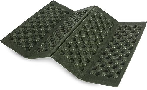 Storfisk fishing & more faltbares Thermo-Sitzkissen aus Iso-Spezial-Schaumstoff mit Noppen-Struktur, Farbe :Oliv