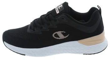 Champion Bold Base W Low, Sneakers Donna, Nero/Oro Rosa (KK005), 40 EU