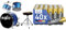 Music Alley Junior Drum Kit for Kids with Kick Drum Pedal & VARTA Batterien AA