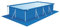 Tapiz de Suelo Protector para Piscina 2 x 3 m Rectangular de PE Resistente Color Azul Fácil de Instalar y Almacenar