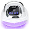 Wisdompark UV Nail Lamp 268W, UV Light for Gel Nails with 60pcs Lamp Beads, Professional LED Nail Lamp 4 Timers and Automatic Sensor Nail Dryer for Home Salon (Large)