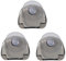 3 Pcs Rasierer Halterung Dusche, Rasierhalter Dusche, Halterung für Rasierer Dusche, Rasierer Aufhängung Dusche