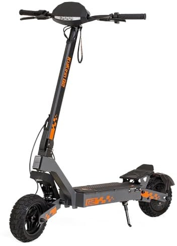 Kukirin G2 Monopattino Elettrico Pieghevole, Batteria da 48V 15Ah, Pneumatici da 10 Pollici, Autonomia di 55 km, Schermo Tattile, Freni a Disco Anteriori e Posteriori, Monopattino Elettrico per Adulti