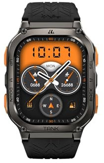 KOSPET 13000018000 Reloj Inteligente Tank M3 Ultra 1.97 Pulgadas AMOLED Negro