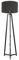 ValueLights | Black Wood Tripod Floor Lamp with Charcoal Grey Boucle Drum Lampshade Living Room Light | Floor Lamps, Home Décor & Improvement Essential