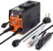 VEVOR Saldatrice ad Elettrodo 220V, Saldatrice TIG ARC/Lift 120A con Ampio Display a LED, Saldatrice ad Elettrodo Portatile con Hot Start Arc Force Anti-Stick VRD, Saldatrice ad Arco MMA, Saldatura