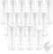 15 Pcs Clear Deodorant Containers Plastic Empty Filling Stick Tube Deodorant Bottles for DIY Cosmetic Lotion Bar Crayon - 60ml/2oz