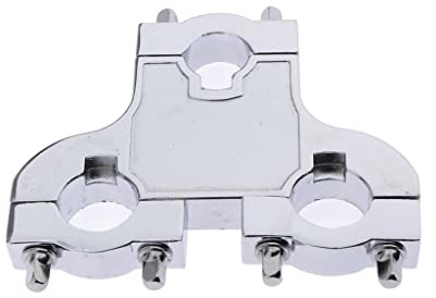 Qianly Multifunktionaler 3 Loch Drum Seat Connector Drum Kits