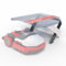 Idea Mower garage per robot tagliaerba Mobius compatibile con Kress RTKn per prati oltre i 10000m² – Protezione con tetto trasparente UV, accesso tastiera, installazione indipendente