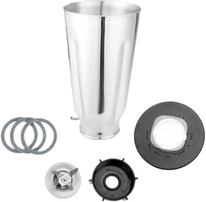 JINWPXSR Kit Completo de reparación de Jarra y Tapa de licuadora de Acero Inoxidable de 5 Tazas (6 Piezas), Compatible con licuadoras Oster y centros de Cocina compatibles.