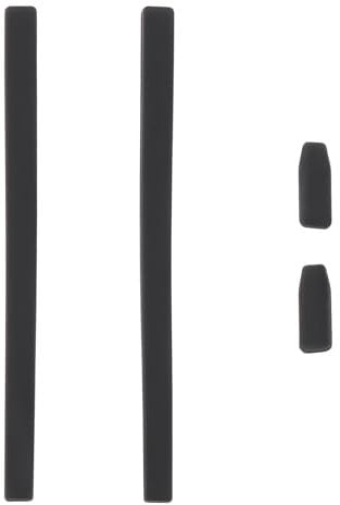 LT Easiyl 2 Sets Schwarze Silikon-Bügelenden-Pads Kompatibel mit IC Berlin Brillen- Und Sonnenbrillenrahmen