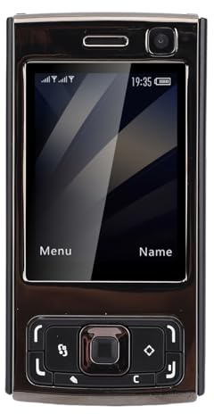YUEHISY Unlocked Slider Phone Big Mobile Phone Large Keypad Cell Phone with 2.0 Inch Screen 1000mAh Battery MP3 MP4 Player FM Radio (Black)