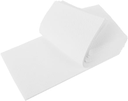 Einweg Toilettenunterlage für Erwachsene Papier Weiß Saugfähig | Auslaufschutz, Geruchsneutralisierung, Tragbar, für Bettpfannen und Toilettenstühle, 25 Stück Packung