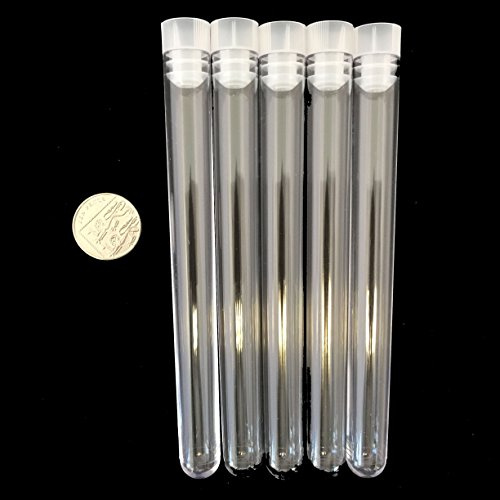 Plastic Test Tubes 150 X 16mm, All Clear, 2 Pieces