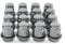16 x Chrome Wheel Nuts for Genuine Ford Fiesta Alloy Wheels Part No. 16FOENM10121