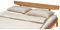 Übelhör Halbleinen-Bettwäsche Karoline, Bettdeckenbezug: ca. 140cm x 200cm, Kissenbezug: ca. 70cm x 90cm, 50% Leinen, 50% Baumwolle