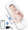 UNICHERRY Bluetooth Babywaage, Tierwaage, Multifunktionale baby waage mit herausnehmbarem Tablett, Babywaage digital mit Tara- und Haltefunktion, kostenlose App und Batterien (max: 100 kg)