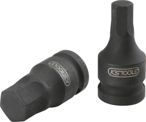 3/8 Kraft-Bit-Stecknuss für Innensechskant-Schrauben, kurz, 8 mm