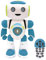 Lexibook- Powerman Jr. Robot Inteligente Que Lee en los Pensamientos, Juguete para niños y niñas, Danza, Juegos de música, Quiz Animales, programable Stem, Verde/Azul, ROB20FR