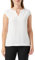 comma Damen 601.11.899.12.130.1279243 T Shirt, Weiß (Offwhite 0120), 46 Große Größen EU