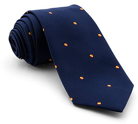 Cencibel Smart Casual Corbata Lunares Bandera de España