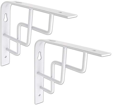 White triangle bracket bracket wall hanging load-bearing modeling iron flower book shelf wall fixed shelf partition shelf multifunctional furniture decoration accessories