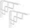 White triangle bracket bracket wall hanging load-bearing modeling iron flower book shelf wall fixed shelf partition shelf multifunctional furniture decoration accessories