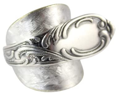 Besteckschmuck, Schmuck Ring, ca. 66 (21) Ring aus Besteck