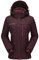 CAMEL CROWN Damen Mountain Snow Wasserdichte Skijacke Abnehmbare Kapuze Winddicht Fleece Parka Regenjacke Wintermantel, weinrot, Medium