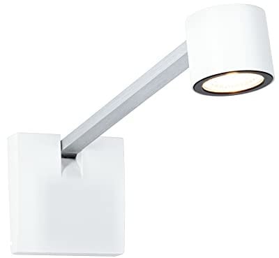 Paulmann 95574 Luminaria LED para cuadros Adelia 370lm incl. 1x4,5 W regulable, iluminación de cuadros 2700 K