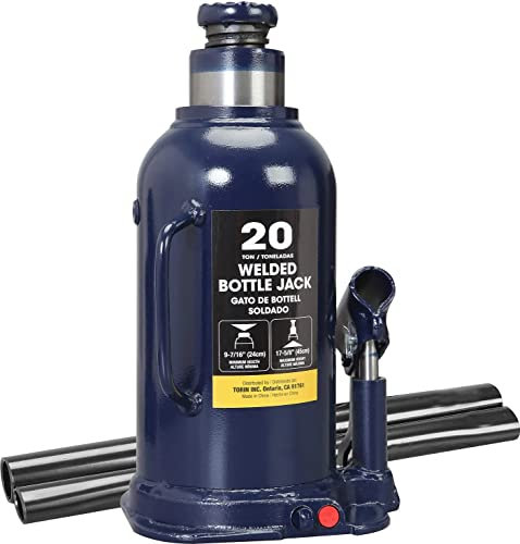 BIG RED Torin Wagenheber für Autoreparatur und Hausaufzug, 20 Tonnen, blau, AT92003UR