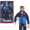 BARBIE Ted Lasso - Puppe im blauen Trainingsanzug mit AFC Richmond Logo, Pilotensonnenbrille, Pfeife, Fußball, Sneaker, für Fans der Serie, HJW91