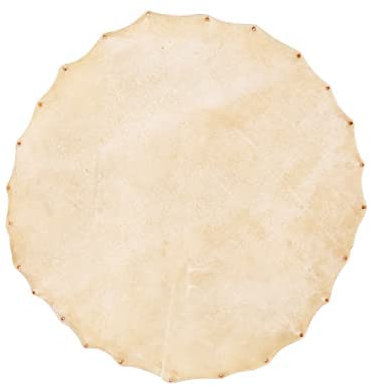 Ziegenfell-Trommelfell, Ziegenfell-Trommelfell Bongo für Bongo Shaman Drums Djembe Ersatzteile Zubehör