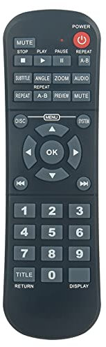 RC2K16 VINABTY Telecomando per Philips DVD625 DVD615 DVD724 DVDQ35 DVDQ35AT DVD750 DVD750VR DVD750VR/17 DVD750/001