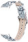 Armband Kompatibel für Fitbit Inspire 2 Armband/Fitbit Inspire 3 Armband, Weiches Lederarmband Echt Leder Verstellbarer Ersatzarmband für Damen Mehrfarbig