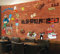 Fondo de pared de ladrillo pintado a mano para barbacoa, catering, 300 cm x 210 cm