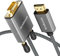 BlueRigger HDMI to VGA Cable 10FT - 1080P, 60Hz - Compatible with Desktop, Laptop, PC, Monitor, Projector, HDTV